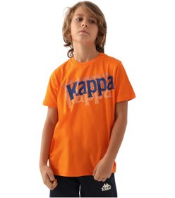 Resim Kappa Turuncu Erkek Çocuk T-shirt Turuncu 