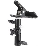 Resim Xindoker "360 Derece Dönebilen Metal Reflektör Klipsi - Işık Standı Adaptörlü" 
