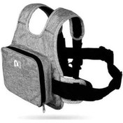 Resim Flybuy Çocuklar İçin Motosiklet Emniyet Kemeri Saklama Çantası, Arka Grey, Keten Kumaş, 60-110cm Bel, Geniş Uygulama 