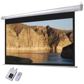 Resim Peak M120 240x200 Cm Motorlu Kumandalı Projeksiyon Perdesi-beyaz Kasa 
