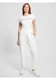 Resim Guess Cecilia Scuba Kadın Jogger Eşofman Altı V4bb12k7uw2 Beyaz 