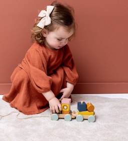 Resim Trixie Ahşap Mini Tren Seti Oyuncak 