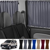 Resim Oto Pandami Fiat Fiorino 2007+ Uyumlu Gri Raylı Oto Perde Takımı 