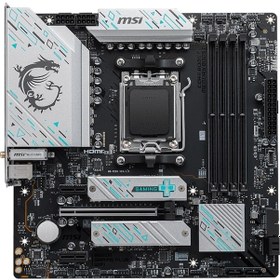 Resim Msi B650M Gaming Plus WiFi AMD B650 7200 MHz (OC) DDR5 Soket AM5 mATX Anakart 