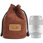 Resim Sccotton Astar Darbeye Dayanıklı Dijital Koruma Taşınabilir Slr Lens Çantası Mikro Tek Kamera Çantası Yuvarlak Kahverengi S Diğer 