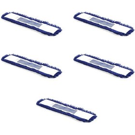Resim Cod-ex Orlon Nemli Palet Tablet Toz Toplama Statik Mop Mavi 5'li 80 CM 
