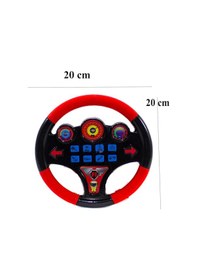 Resim Türkçe Sesli- Müzikli Oyuncak direksiyon 