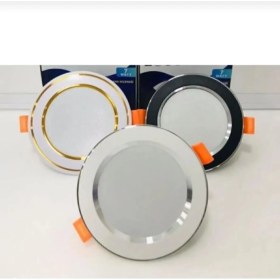 Resim PremiumPort Modern 5W Sıva Altı LED Spot Işık Gümüş Detaylı Beyaz Kasa 