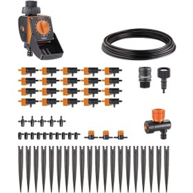 Resim Claber 90766 Timer Kit 20 Logica Damlama Sulama Sistemi Komple 