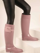 Resim Ccway Kadın Cepli Binici Yağmur Çizmesi SOMON 