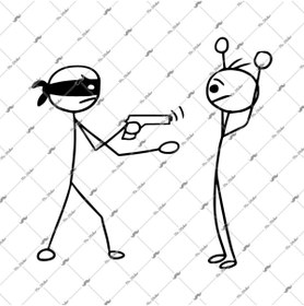 Resim Bay Etiket Msl100 Soyguncu Etiketi 