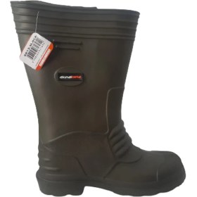 Resim Akınalbella Unisex Yeşil Eva Hafif Poli Taban Uzun Yağmur Çizmesi 