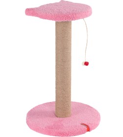 Resim PUGALO Stepli Kedi Yüzlü Platform Tırmalama Tahtası 