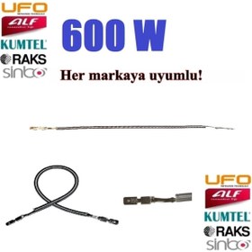 Resim Çetinler 600w Quartz Soba Rezistansı Tüm Markalara Uyumlu Soba Teli 