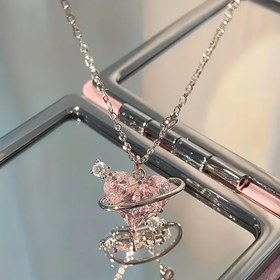 Resim Güneş Işıkları ile Parlayan Kübik Zirkonya - Günlük Giyim ve Bahar Festivali Kutlamaları için Alaşım Takı 