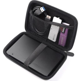 Resim Microcase Hard Disk USB Bellek Hafıza Kartı Vb Taşıma Çantası 2.5 Inch - AL2783 