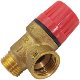 Resim Ozba Ticaret E.C.A Uyumlu 3 Bar Metal Pakkens 1/2 Kombi Ventili 