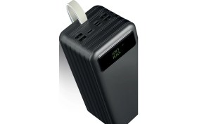 Resim Powerway TX80 Siyah Yüksek Kapasiteli Çoklu Çıkış 80.000 Mah (Gerçek 80.000 Mah ) Powerbank 