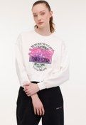 Resim WL BONNI 16SS507 4PR Ekru Kadın Sweatshirt 
