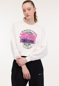 Resim WL BONNI 16SS507 4PR Ekru Kadın Sweatshirt 