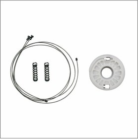 Resim Bmw X3 F25 2010-2017 5135727103-104 Sol Sağ Arka Cam Tamir Seti 