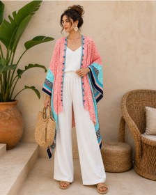Resim Park Moda Pamuklu Kap Ceket Kimono 
