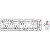 Resim Havit KB261WB Kablosuz Klavye Mouse Seti – Türkçe Q, Ultra Sessiz Tuşlar - Beyaz 