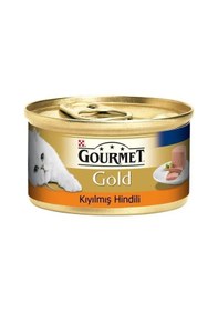 Resim Gourmet Gold Kıyılmış Hindili Kedi Konservesi 85gr 