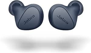 Resim Jabra Elite 7,6 cm Kablosuz Bluetooth Kulaklık, Gürültü Yalıtımı, Gerçek Kablosuz Kulaklık, Net Bağlantılar için 4 Dahili Mikrofon, Zengin Bas, Özelleştirilebilir 