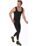 Resim Erkek Termal Polimer Tayt Ve Atlet Ikili Takım Hotpower 