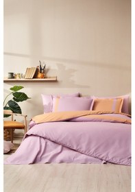 Resim Özdilek Colour Stripe Çift Kişilik Nevresim Takımı 479855 Pembe 