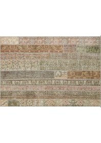 Resim Özel Patchwork El Dokuma Eskitme Halı 160 X 230 Cm 6025 