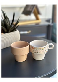 Resim Md Bloom Espresso Fincan Seti 90 Ml 