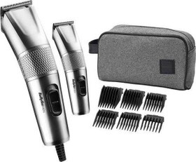 Resim Babyliss 7755Pe Gri 6 Başlıklı Blue Edition Multi Yüz & Vücut Bakım Kiti 