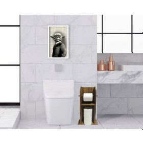 Resim Bk Home Doğal Masif Ahşap Tuvalet Kağıtlığı Ve Dekoratif Ahşap Be (551052333) 