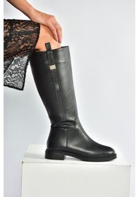 Resim Fox Shoes V973000809 Siyah Klasik Kadın Çizme Siyah 
