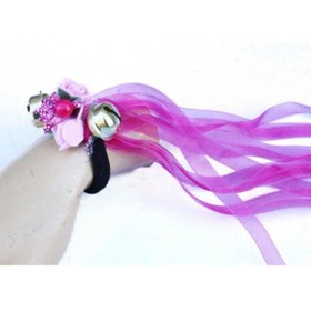 Resim Evsay Kına Gecesi Kına Malzemesi Zilli Nedime Bilekliği 12 Adet Mor 