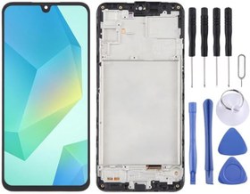 Resim Samsung A16 Uyumlu Lcd Ekran Dokunmatik Full Çıtalı TFT SM-A166 