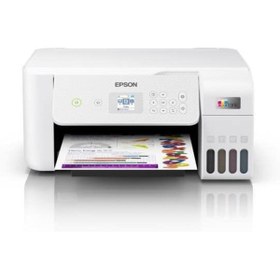 Resim Lidyahan Store EcoTank L3266 Wi-Fi + Tarayıcı + Fotokopi Renkli Çok Fonksiyonlu Tanklı Mürekkep Püskürtmeli Yazıcı 