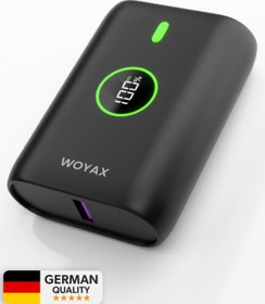 Resim Woyax by Deji Powerbank 10000 mAh 22.5W Hızlı Taşınabilir Şarj Cihazı - Beyaz 