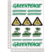 Resim Greenpeace Sticker Set 
