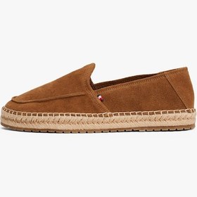 Resim Tommy Hilfiger Hılfıger Flex Espa Suede Loafer Erkek Kahverengi Günlük Ayakkabı - Fm0fm05392 Kahverengi 
