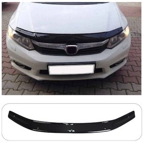 Resim Honda Civic Uyumlu 2012-2015 Abs Kaput Rüzgarlığı 