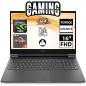 Resim Victus 16-S0063NTA9 AMD Ryzen 5 7640HS 16GB 512GB SSD RTX4050 Windows 11 Home 16" 8Q4K3EAA9 HP