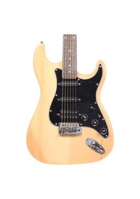 Resim Angel Aeg111-n Naturel Elektro Gitar Doğal Ahşap Görünüm Vernikli Cila 