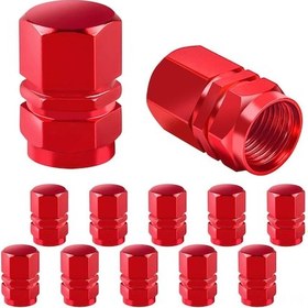 Resim Geeroyoo "12 Adet Krom Kaplama Alüminyum Jant Kapakları - Sızdırmaz Kauçuk Contalı, Universal Uyumlu" 