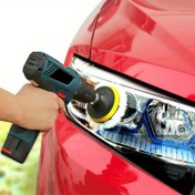 Resim 1 Set Parlatma Pedleri, M10/M14 Yumuşak Yün Makinesi İçin Uygun, Genel Motors Parlatma Pedleri, 3 İnç Cila ve Parlatma Lokomotif Gövdesi Parlatma Diski Temizleme Aksesuarları 