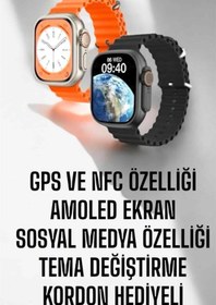 Resim Lotus Akıllı Saat Sağlık Takibi Spor Modları ChatGPT Entegrasyon Ve Sesli Asistan LOTUS-U768IU7 