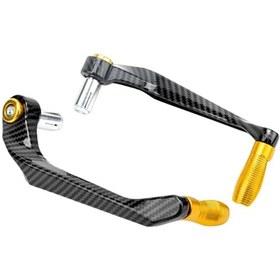 Resim Universal Manet Koruma Seti - Aluminyum Karbon Desen Gold 