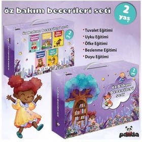 Resim 2 Yaş Öz Bakım Becerileri Seti - 5 Kitap Takım - Afife Çoruk - Panda 
